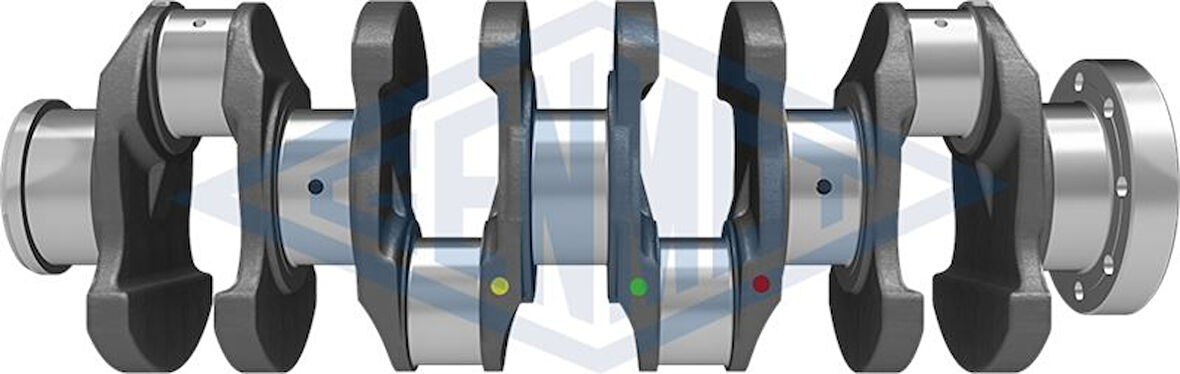 Ford Krank Komple Transıt 2.2-2.4 V184-V347-V-362-V363-Boxer III-Jumper III ( Celik ) - Genmot 1159-1