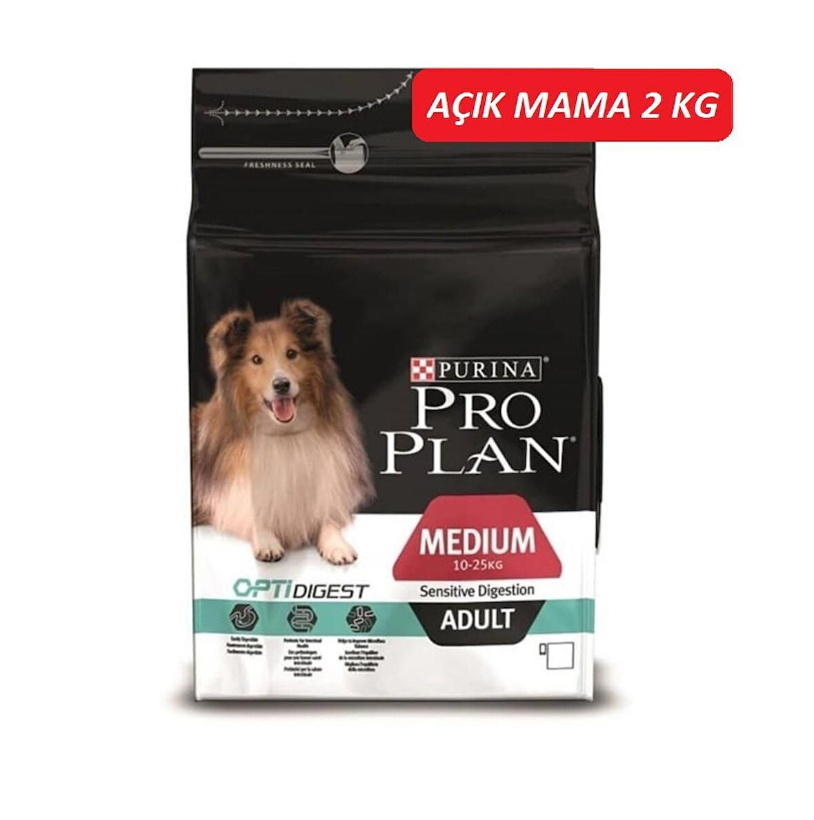 Pro Plan Medium Adult Kuzu Etli Orta Irk Yetişkin Köpek Maması 2 KG Açık Mama