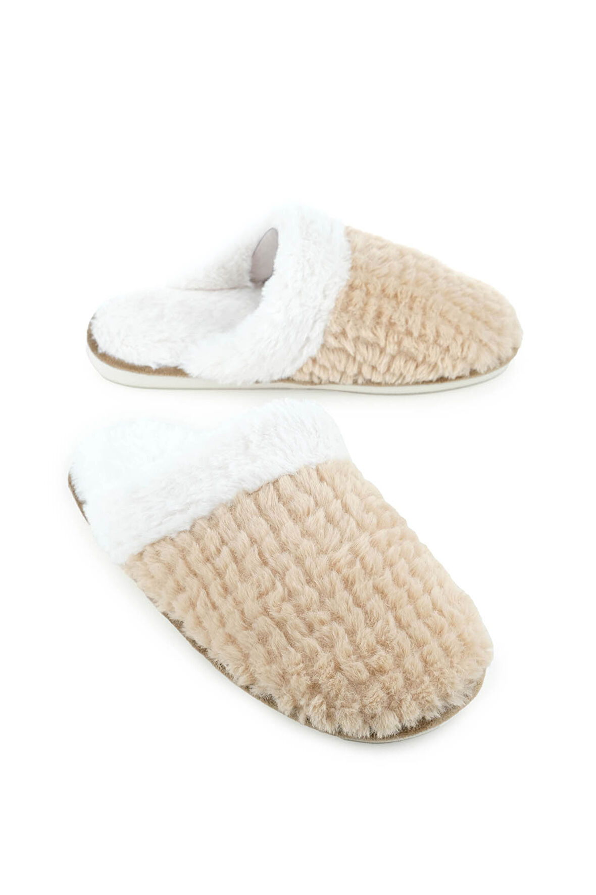 Gezer Kışlık İçi Peluşlu Kadın Ev Terlik
