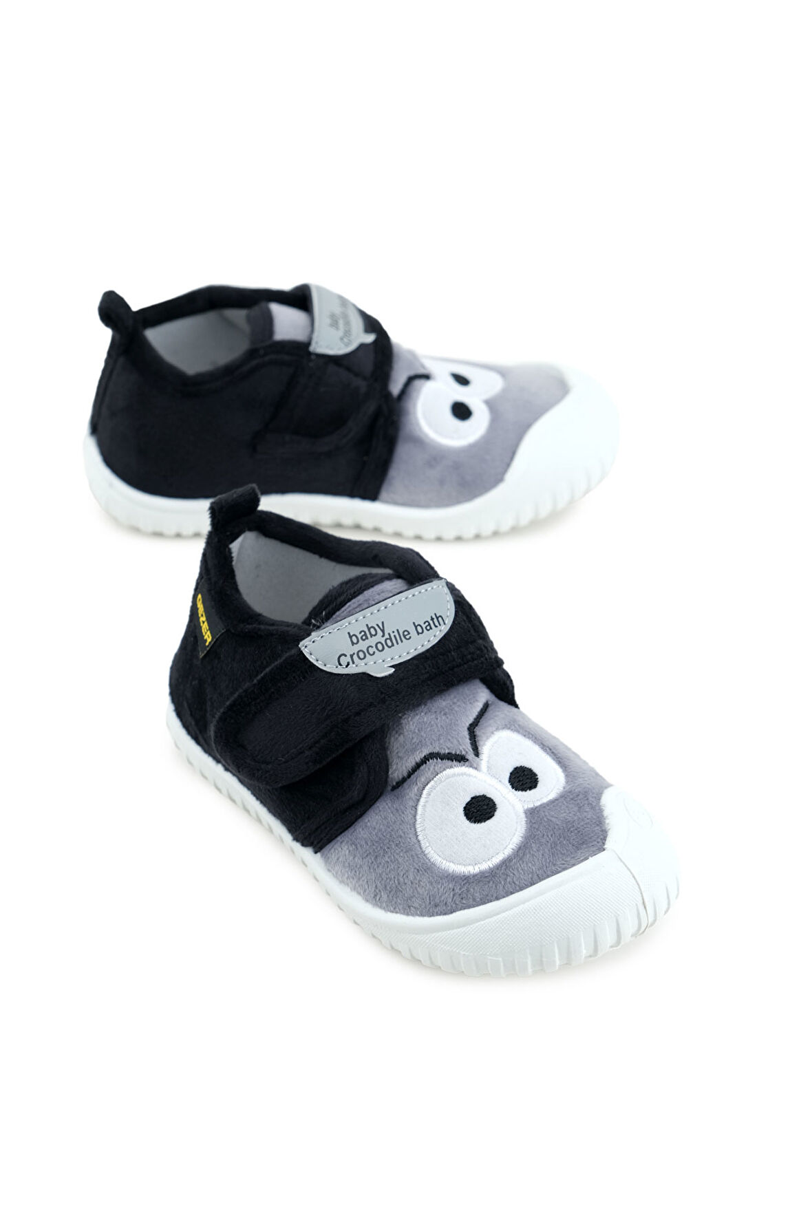 Gezer Kışlık Cırtlı Ayarlanabilir Rahat İç Taban  Erkek Çocuk Panduf Ayakkabı