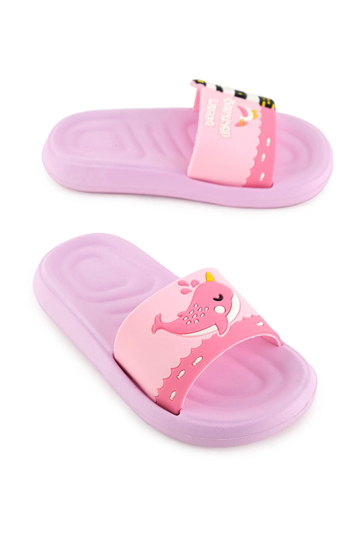 Gezer Yazlık Kız Çocuk Eva Banyo Havuz Plaj Terlik