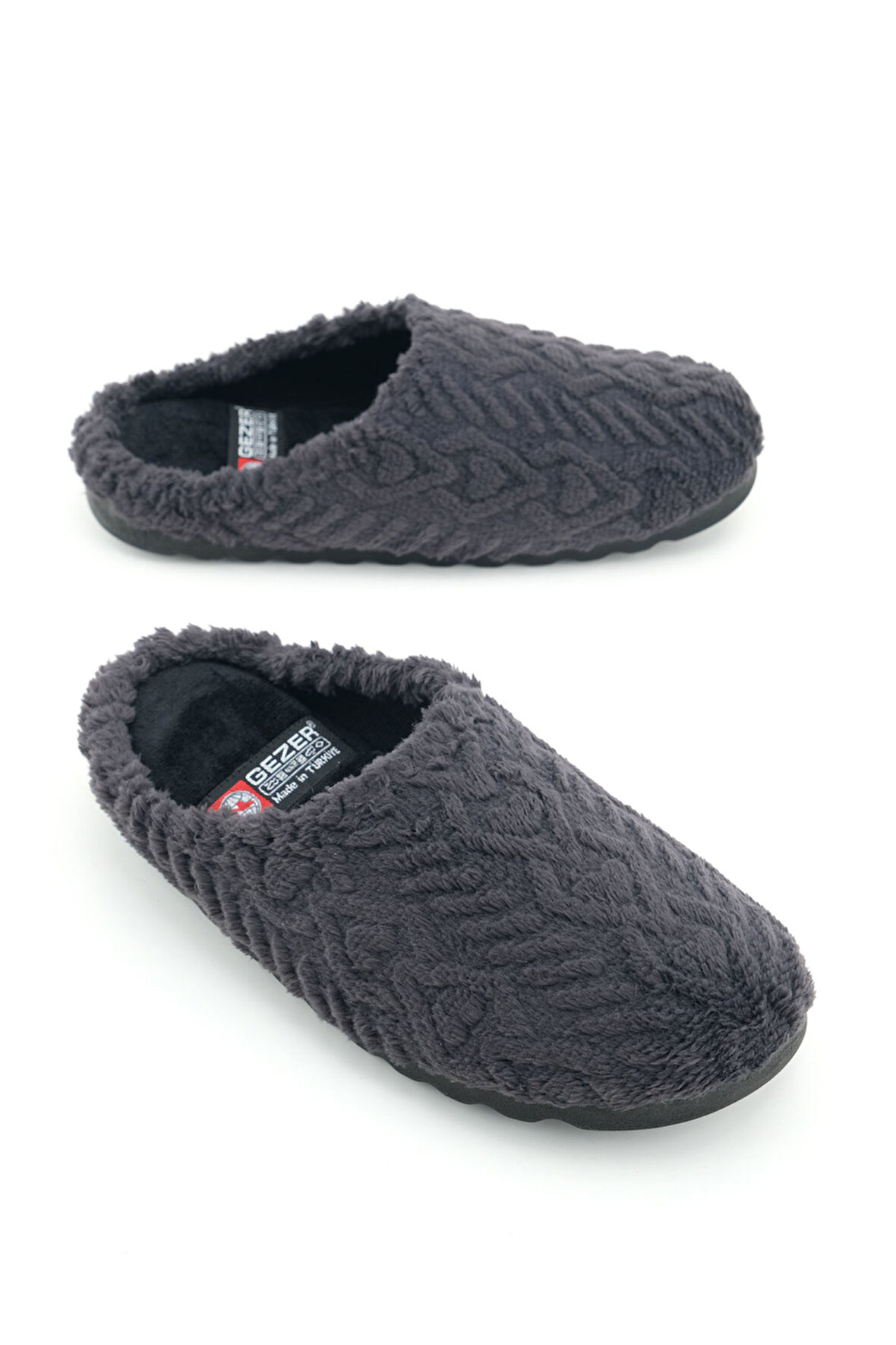 Gezer Kadın Kışlık Esnek Rahat Taban Ev Bahçe Gondol Terlik