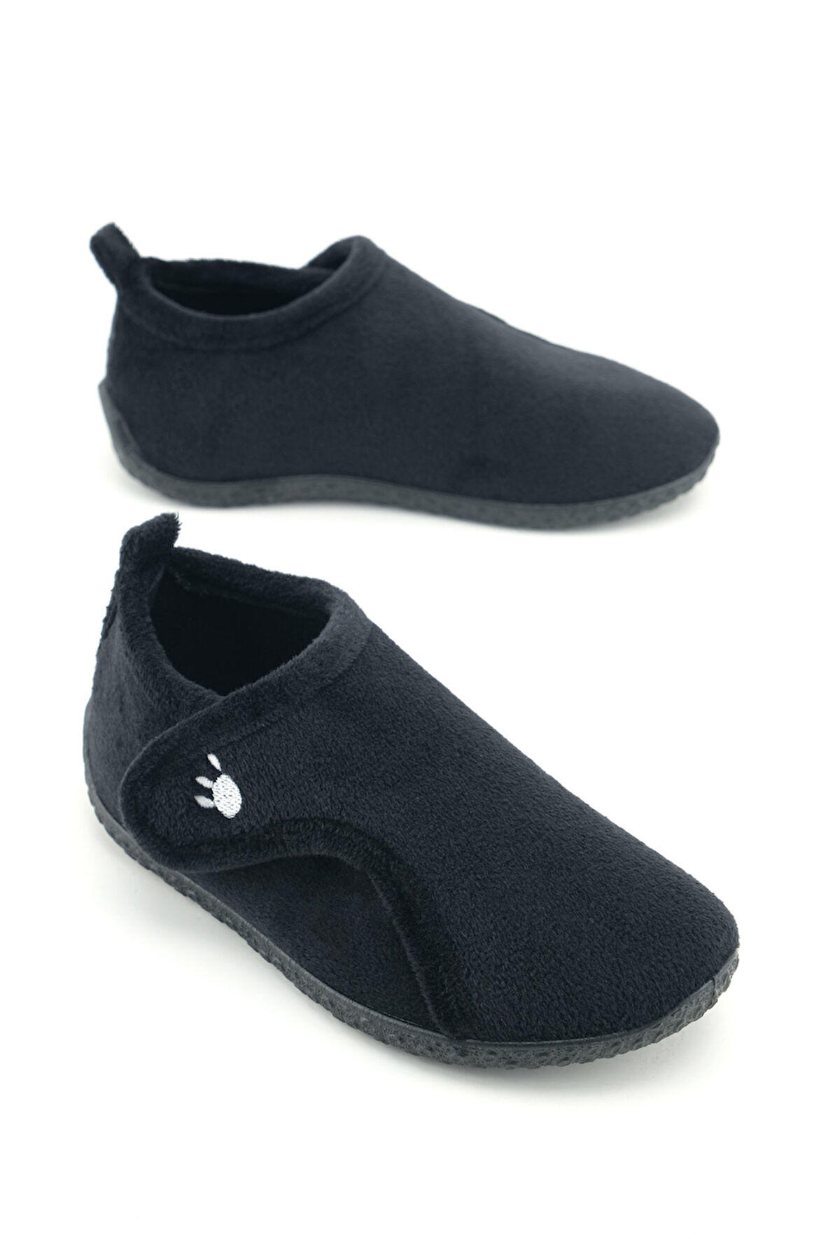 Gezer Kışlık Erkek Çocuk Rahat Taban Cırt Cırtlı Ayarlanabilir Ev Okul Kreş Panduf Ayakkabı