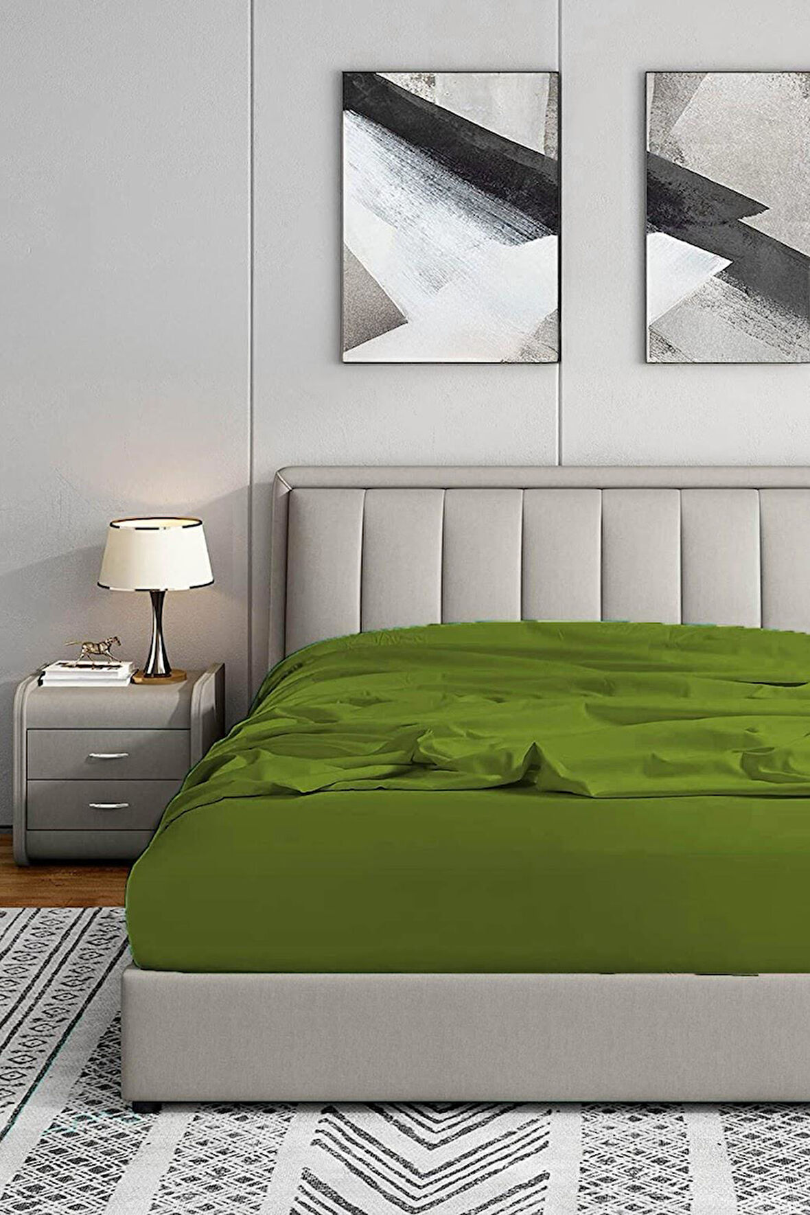 Soley | Jersey | %100 Pamuk Tek Kişilik 100 x 200 Lastikli Çarşaf