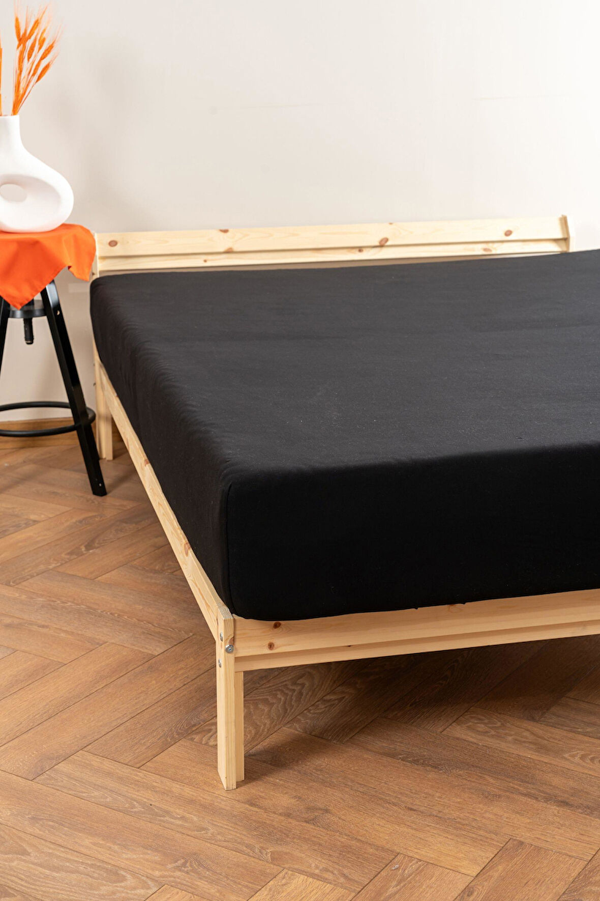 Soley | Jersey | %100 Pamuk Çift Kişilik Premium Lastikli Çarşaf