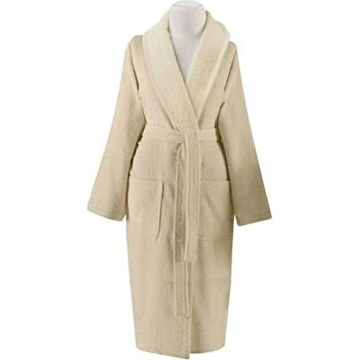 Taç Bornoz Şalyaka Pamuklu L-XL Beden Camel