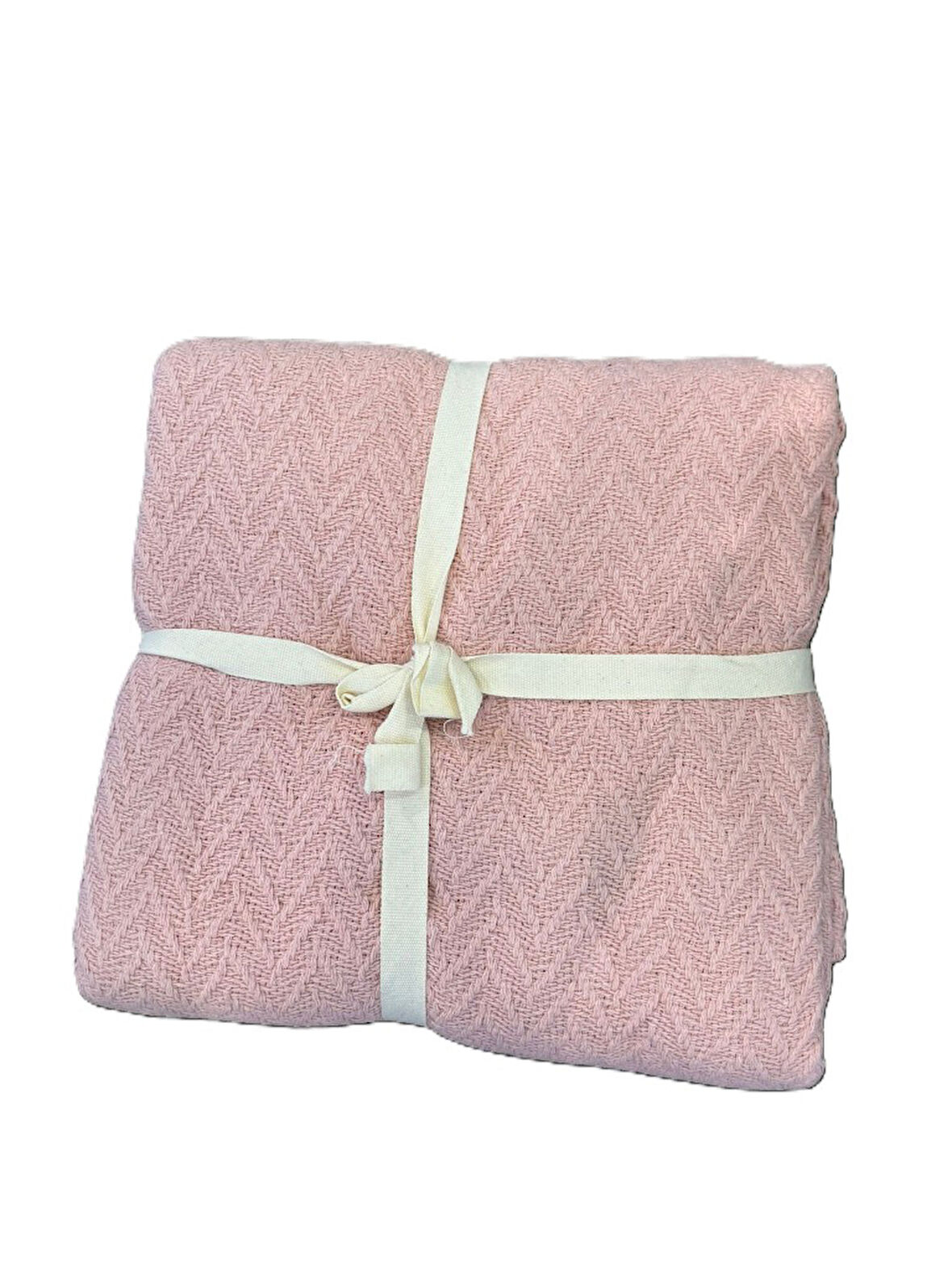 Aryıldız Püsküllü Tv Battaniye Tek Kişilik 150x200cm Pudra