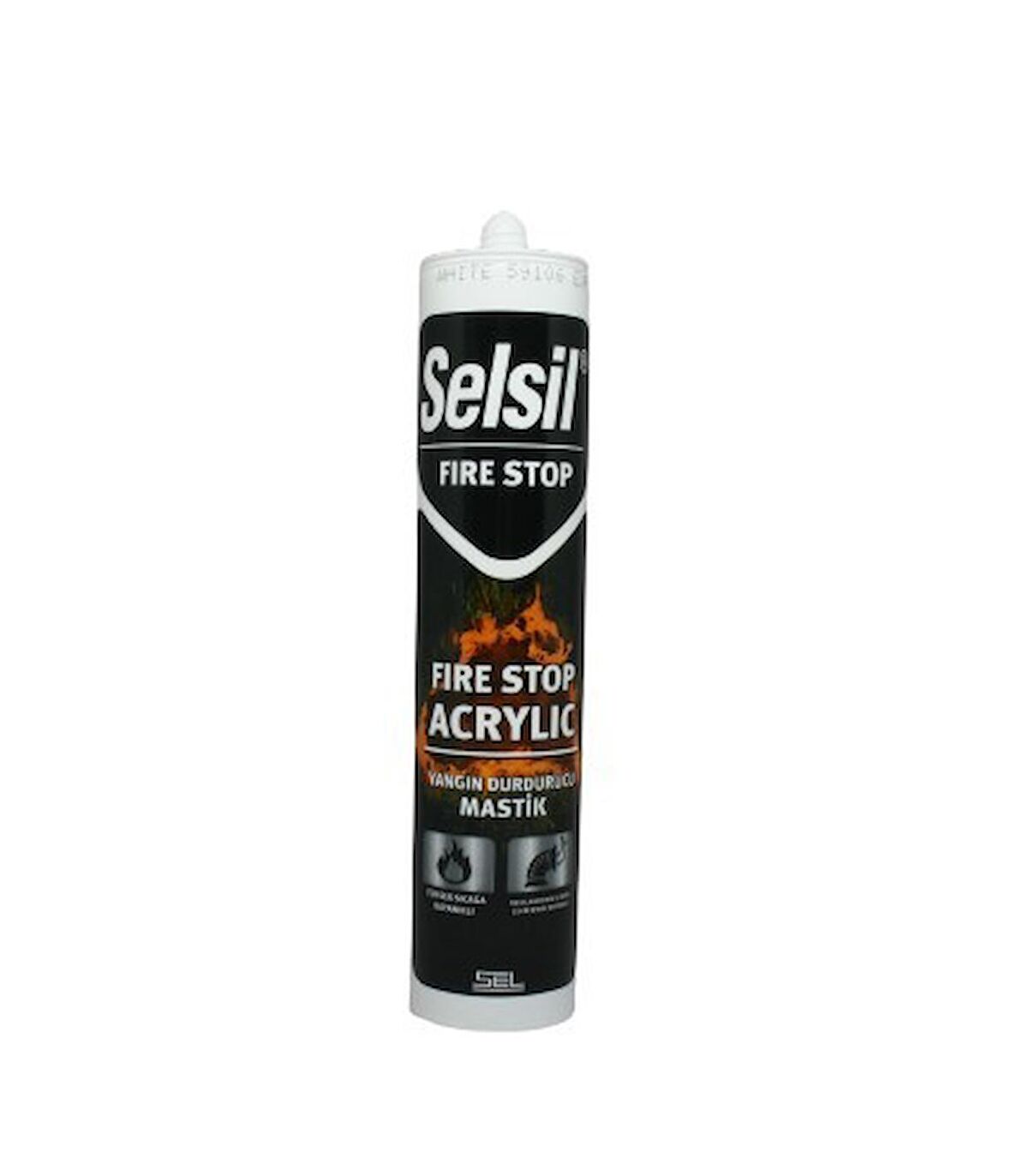 Selsil Yangın Durdurucu Akrilik Mastik 290ml