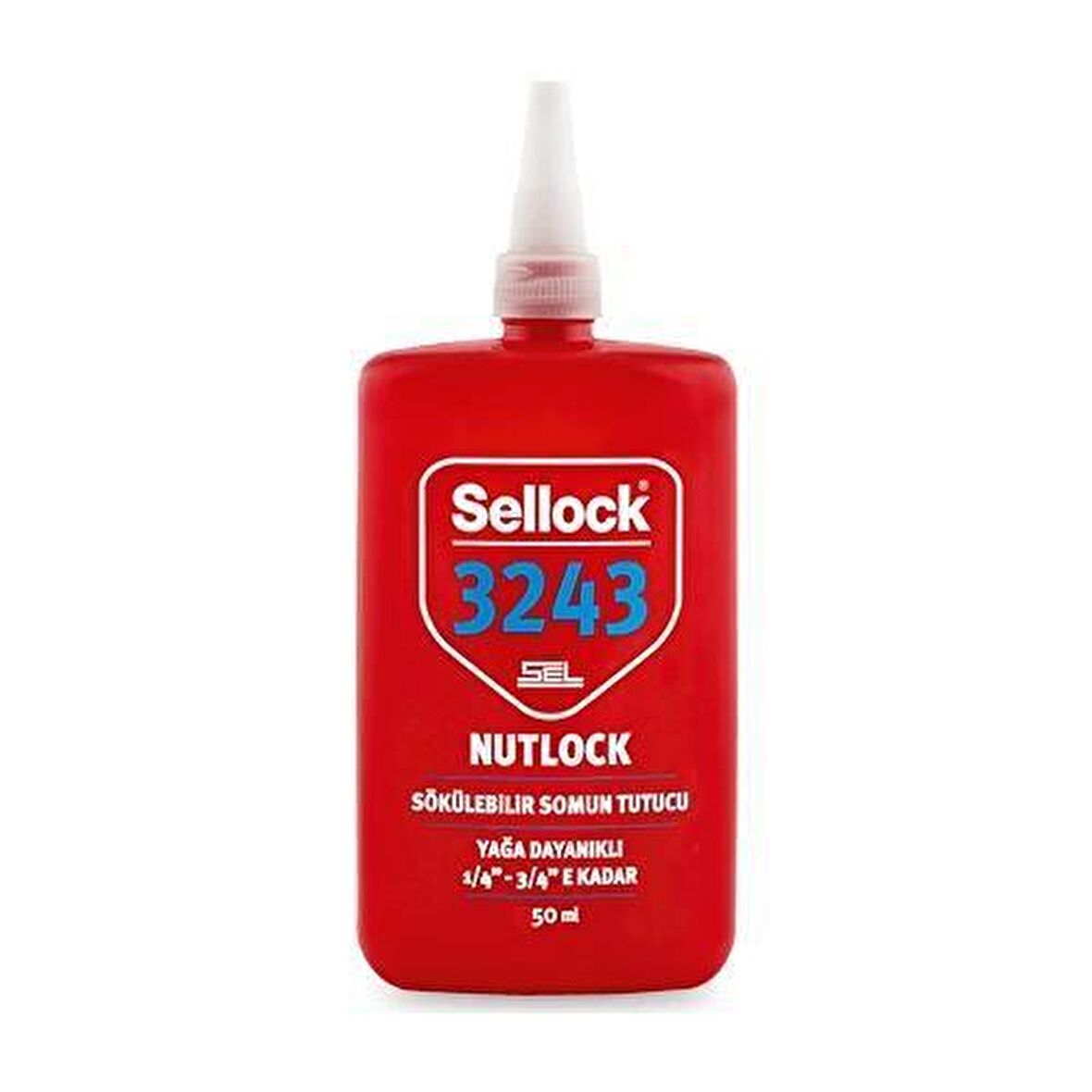 Sellock 3243 Nutlock Somun Tutucu Mavi 50 ml