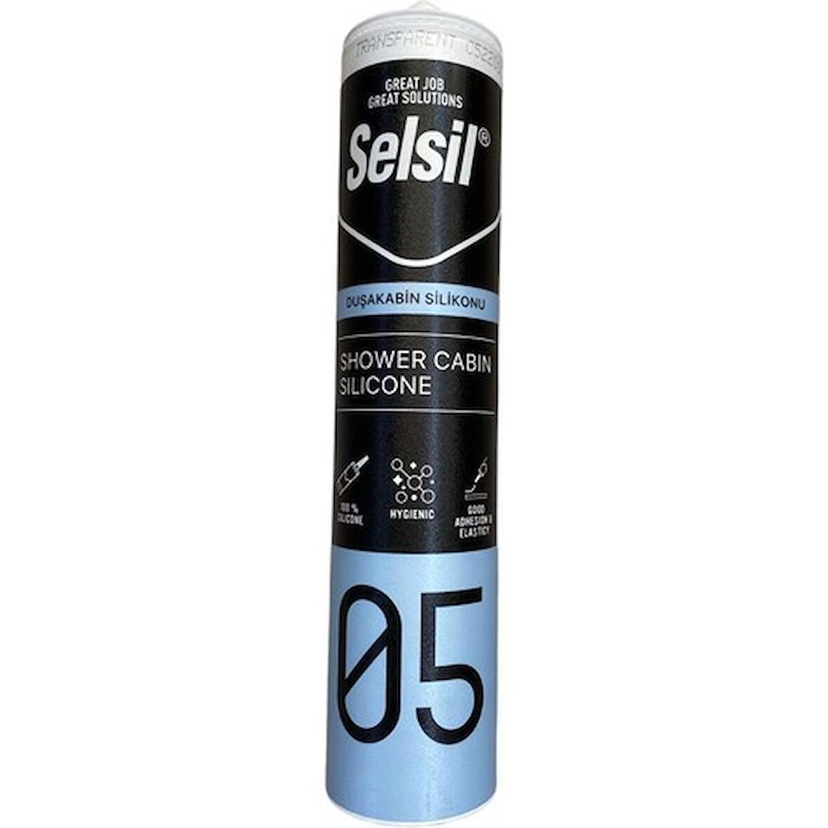 Selsil 05 Duşakabin Silikonu Şeffaf 280 ml