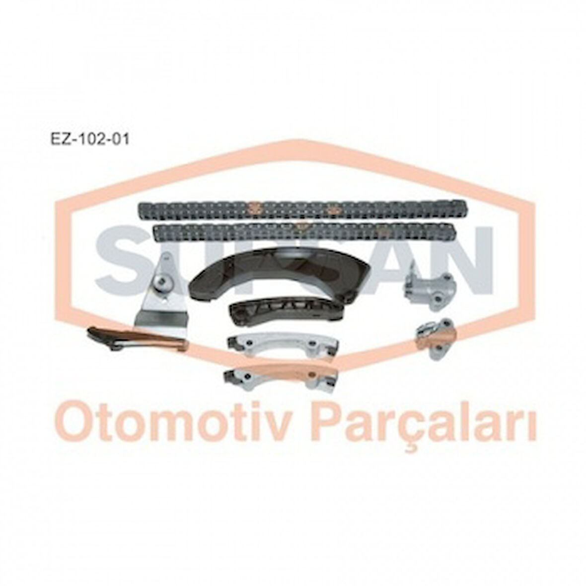 Hyundaı Eksantrık Zincir Kiti Seti Accent Blue 1.6 Crdi 2011 -> Accent Era 1.5 Crdi 2006 -> Getz 1.5 Crdi 20 - Supsan Ez-102-01