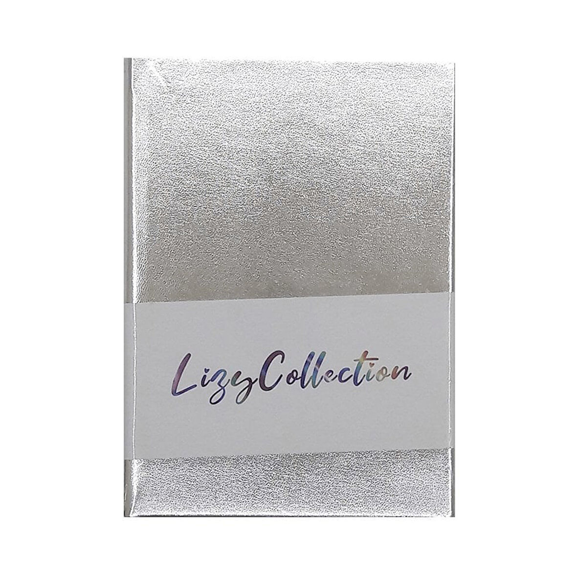 Lizy Ayna Kapak Defter 14X20 168 Yaprak Çizgili Silver