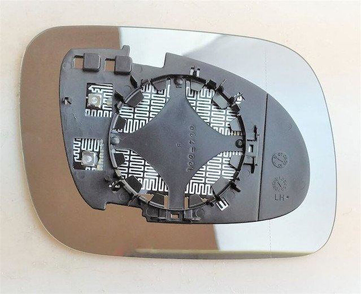Vag Dis Dikiz Ayna Camı İsitmalı Asferik Sol Touareg 02>07 - Art Mg006.6370