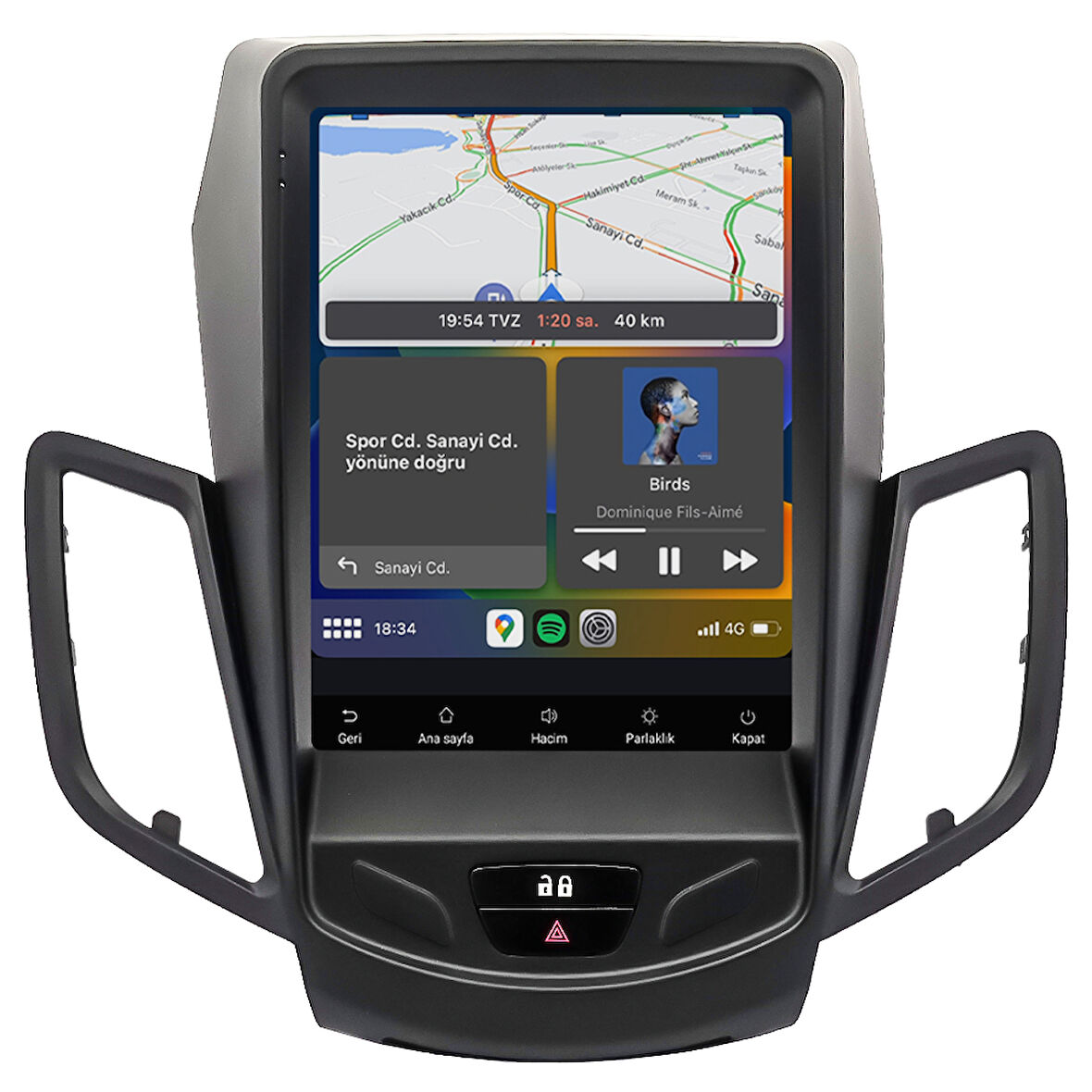 Ford Fiesta Android Multimedya Sistemi (2010-2017) CRV-4126XAT