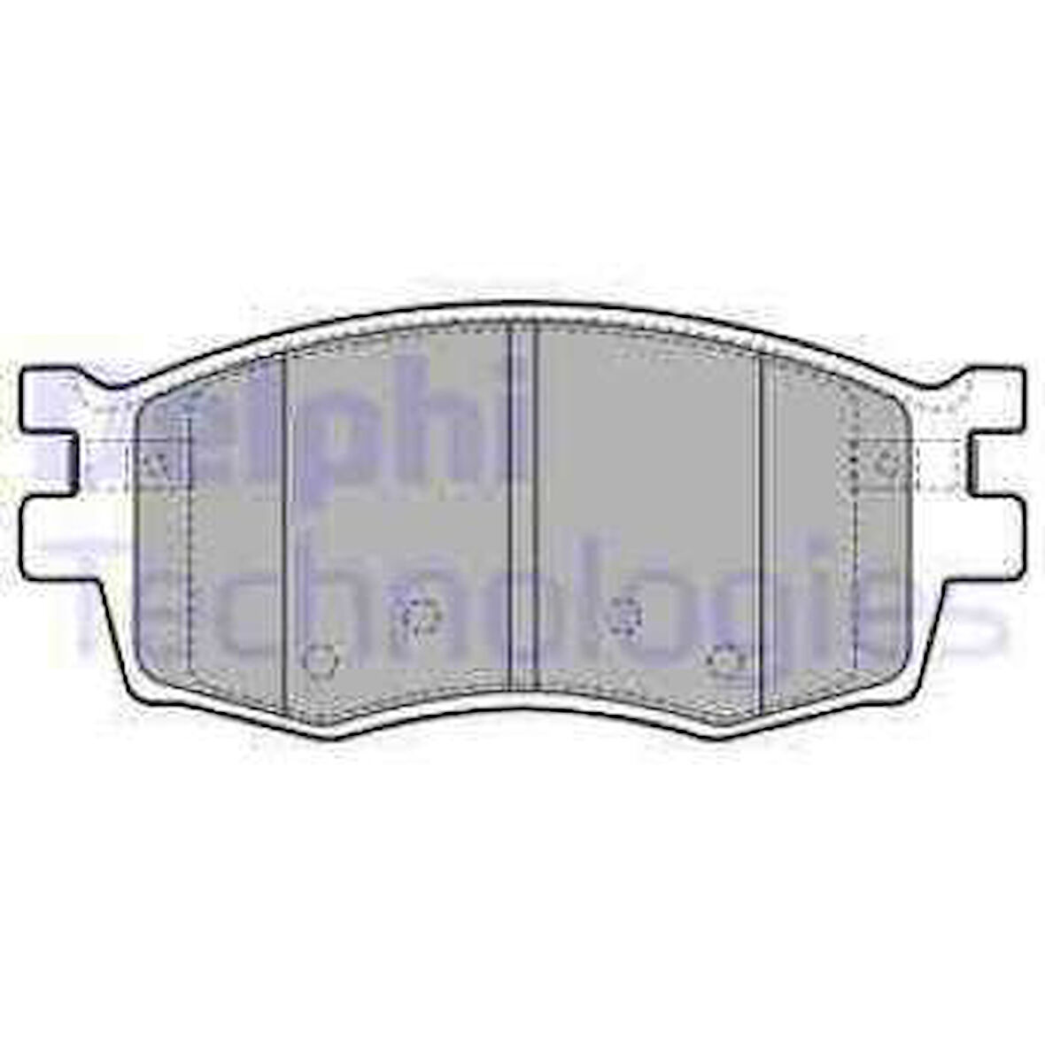 Hyundaı On Fren Balatası Hyundaı Accent Era 2006-2012 Kia Rio 2006-2012 İ20 2008-> - Delphi Lp1951