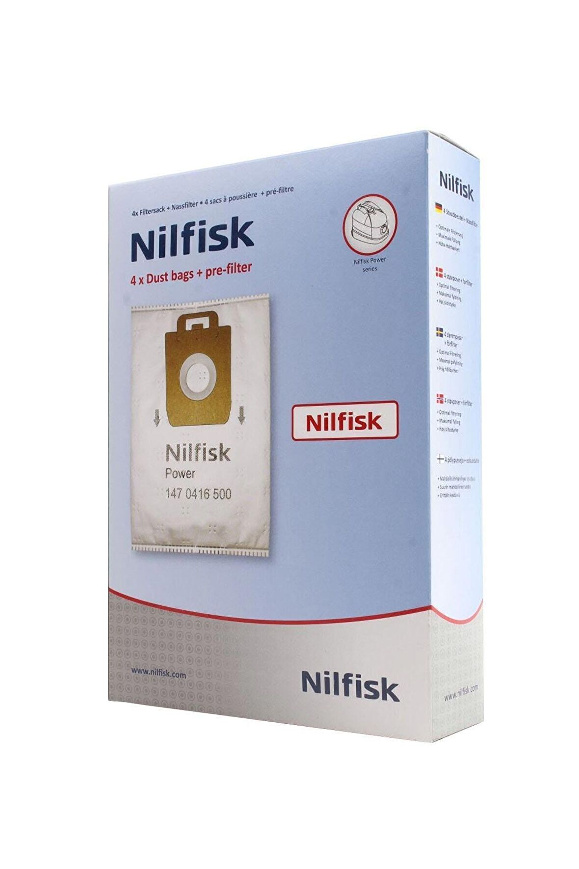 Select Comfort Allergy Elektrikli Süpürge Toz Torbası