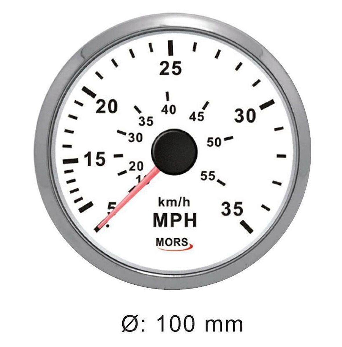 Mors Sürat Göstergesi 35 Mph Siyah