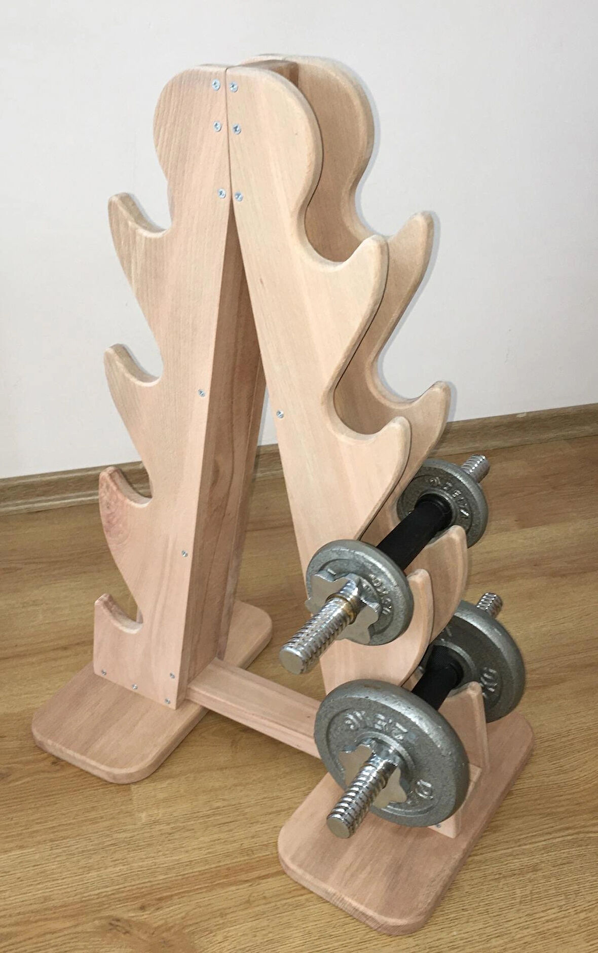 Ahşap Dambıl Standı