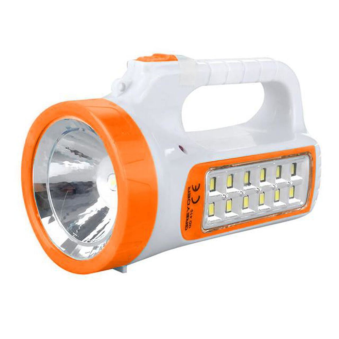 GD-410 Solar Şarjlı 3 Watt 12 Led El Feneri Işıldak