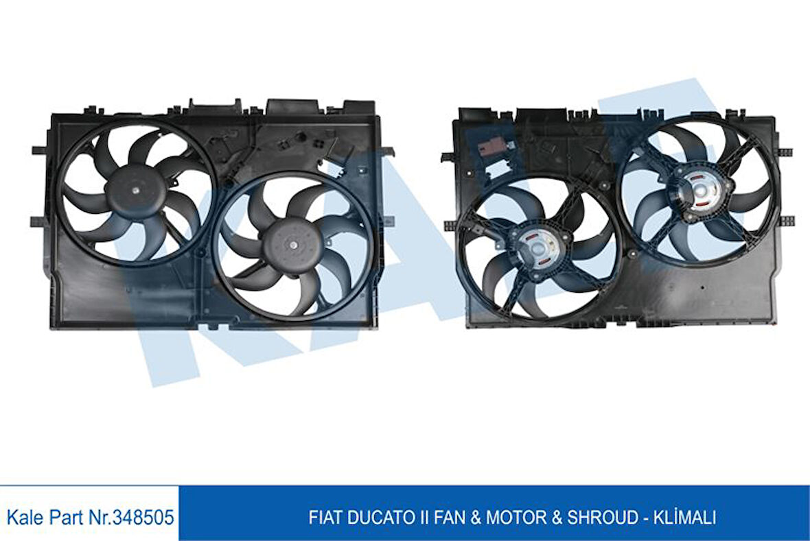 Fiat Fan Motoru Boxer III Jumper III 22dt Puma C81 110ps C96 130ps C110 150ps Ducato III 2,2hdi 100bg Kli - Kale 348505