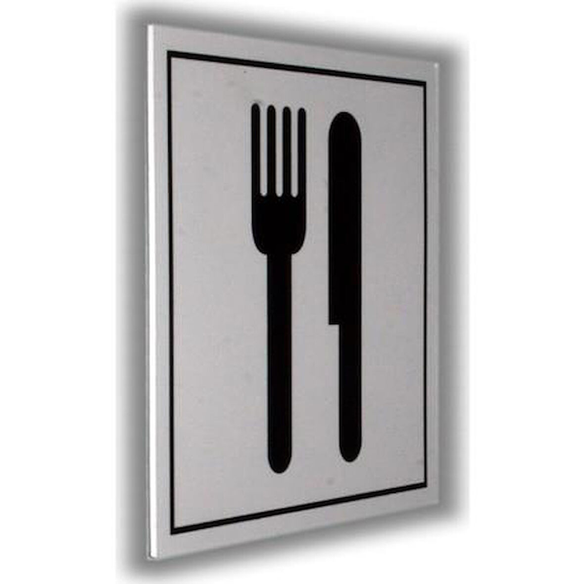 İzmir Fırça " Restoran " Luna Pvc Sembol  10X10Cm 552135