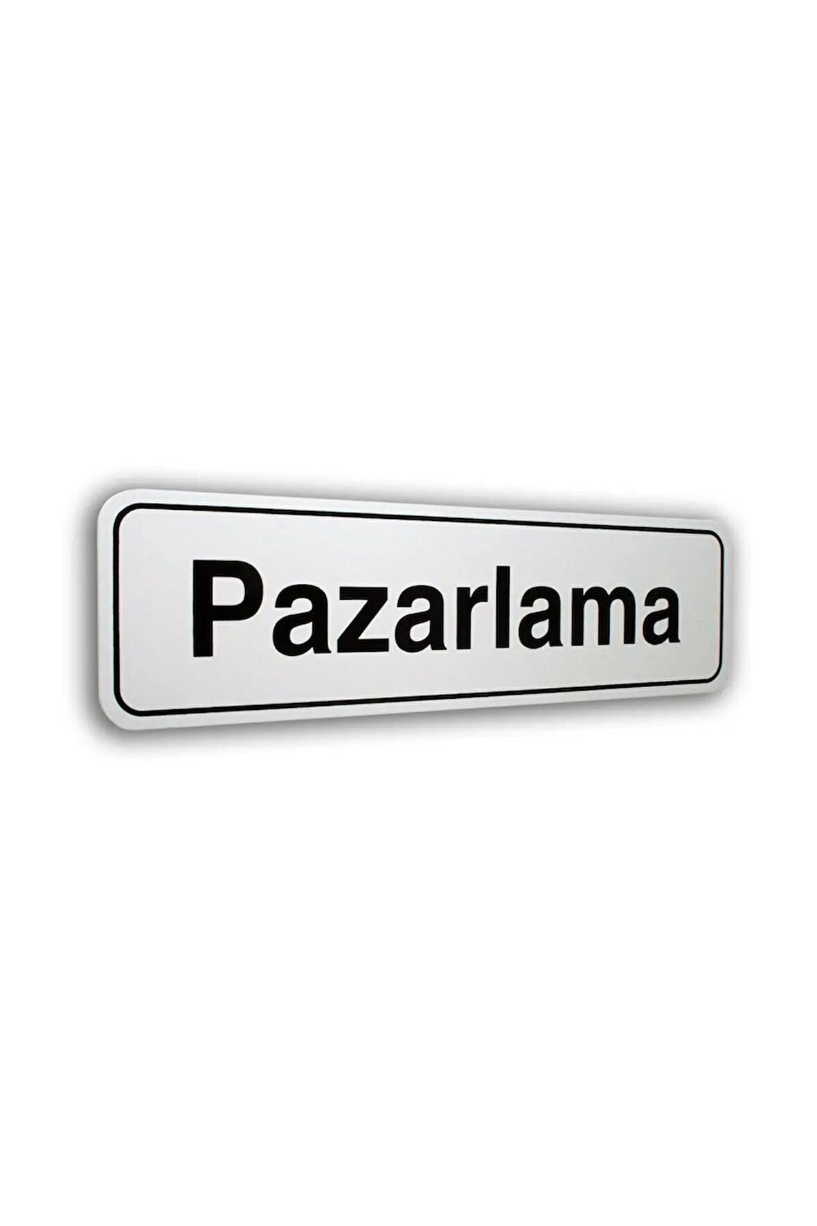 İzmir Fırça " Pazarlama "Luna Pvc Elegan Kapı İsimliği  7X25 Cm 553002