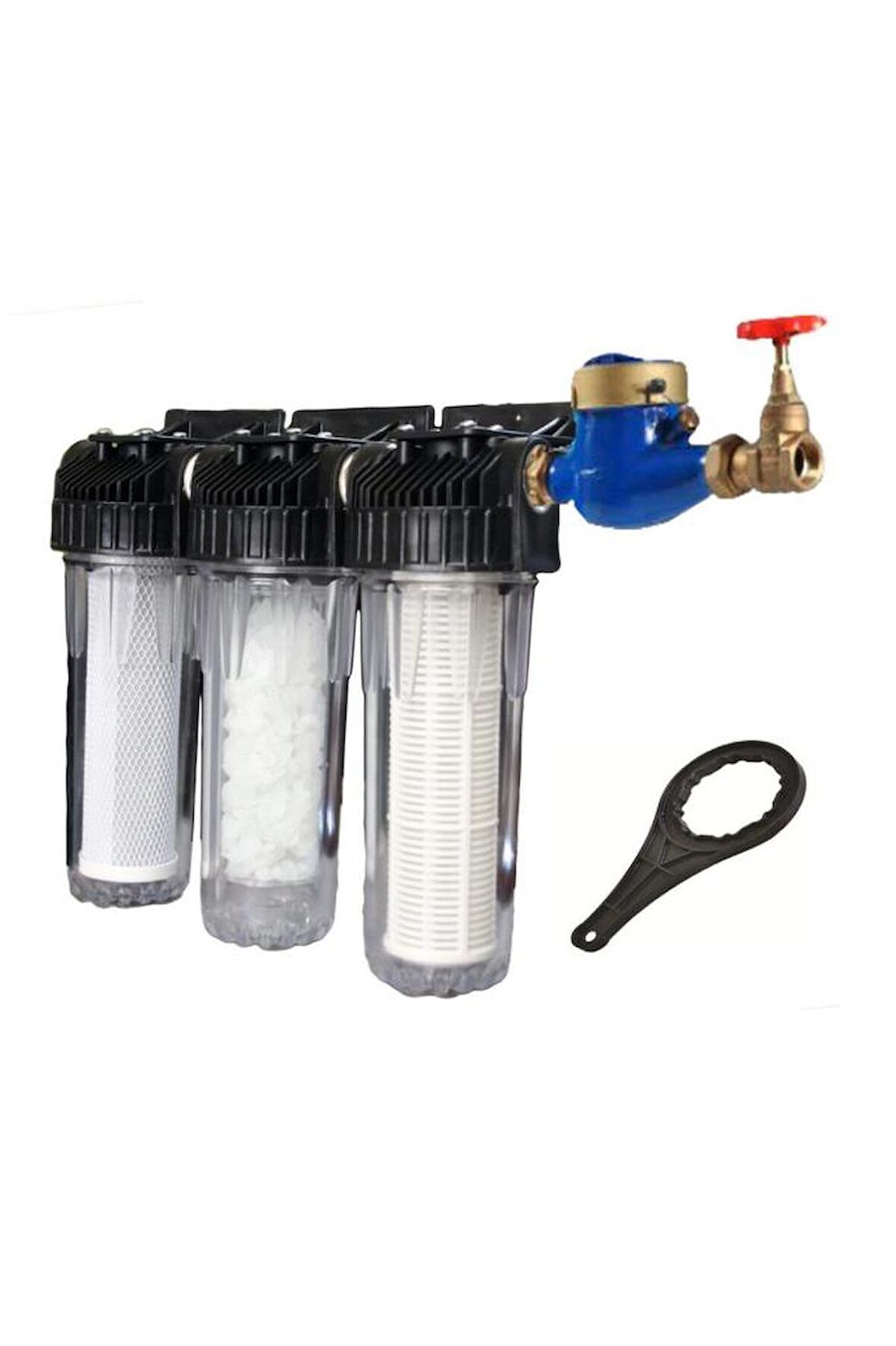 Daire Giriş Filtresi 3 Lü Tam Set 3/4"