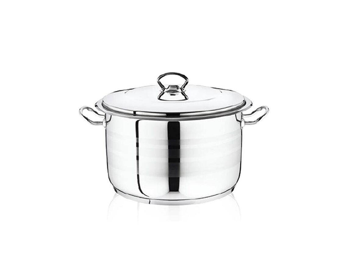 Safinox Flavia Çelik Derin Tencere 20x13 cm-4.10 Litre