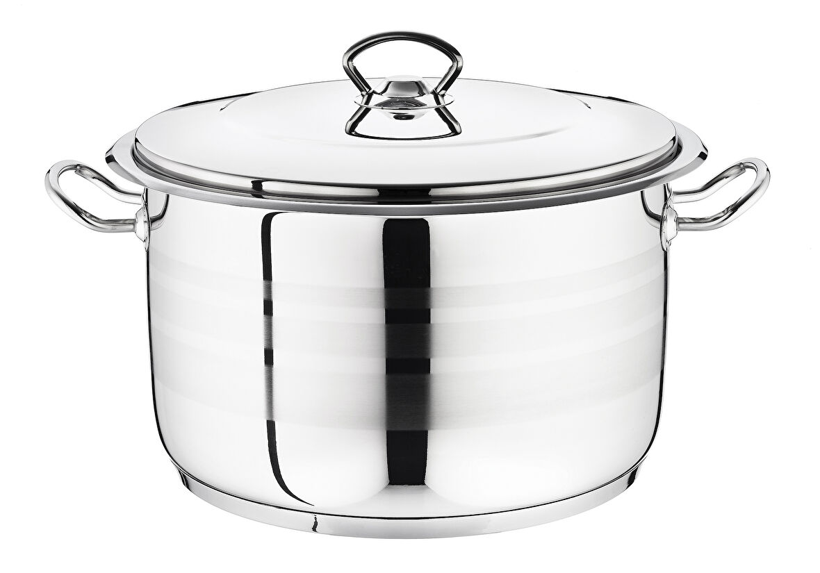 Safinox Flavia Çelik Derin Tencere 22x14 cm-5.30 Litre