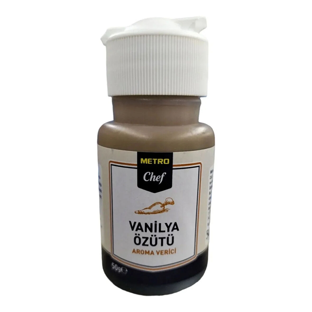 Metro Chef Vanilya Özütü Katkısız 50g