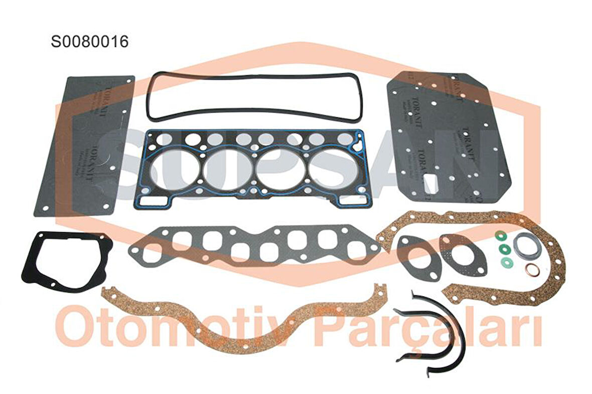 Renault Eski Motor Takım Contası R9 R11 1,4 (full Kecesiz) - Supsan S0080016