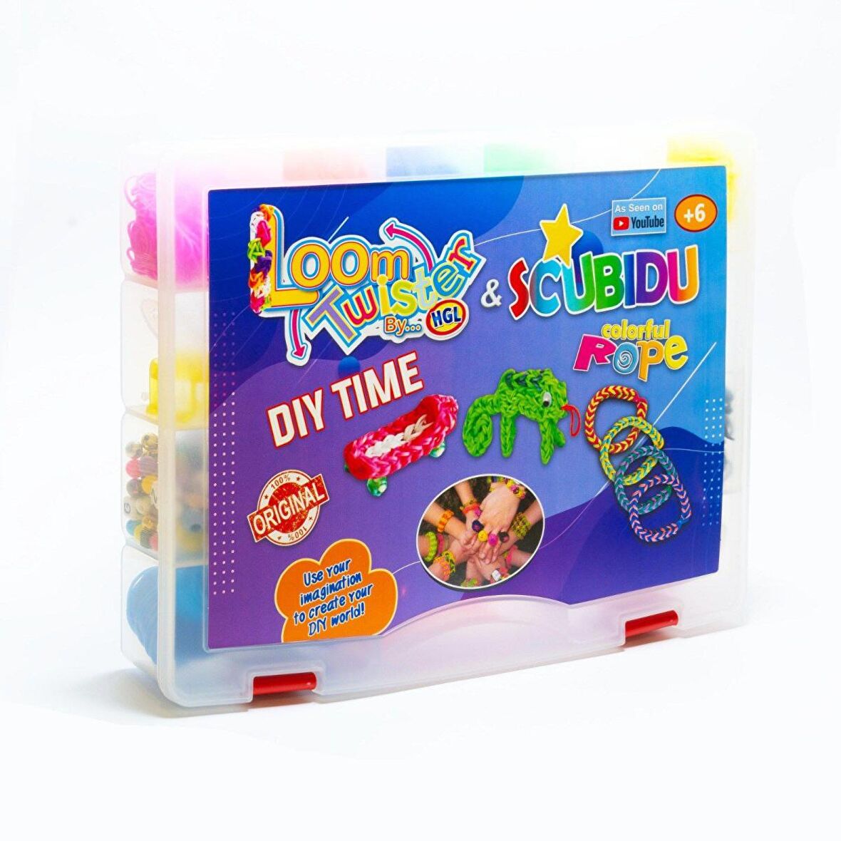 Loom Twister Scubidu Bileklik Yapma Kiti