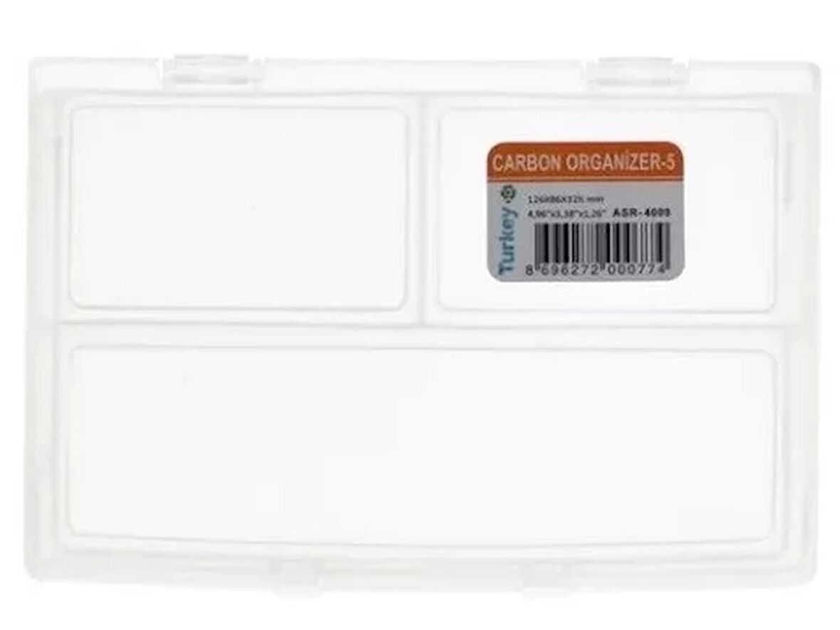 Captain Organizer Carbon Takım Kutusu 4009