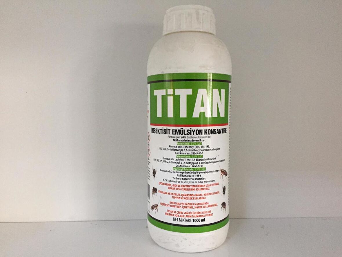 TİTAN EC KOKULU HAŞERE ÖLDÜRÜCÜ (1 Litre)