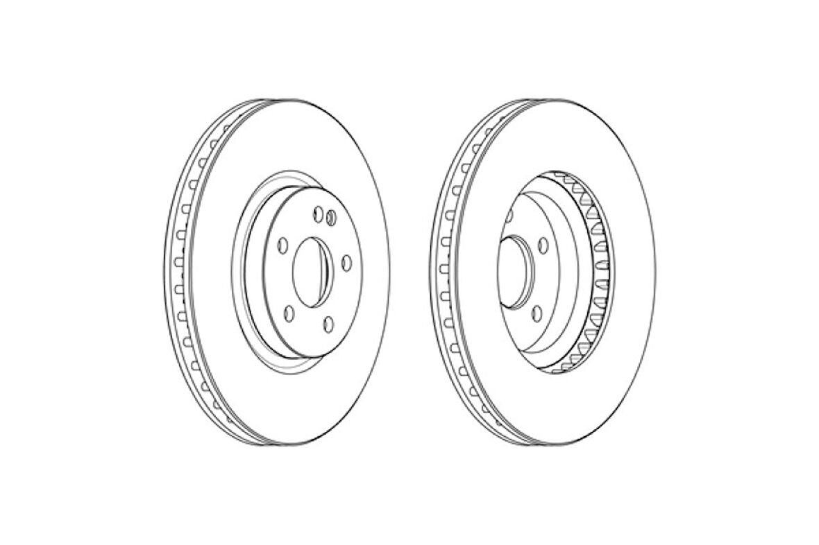Mercedes Fren Diski Ön - Fren Diski Ön - Frd Fcr379a
