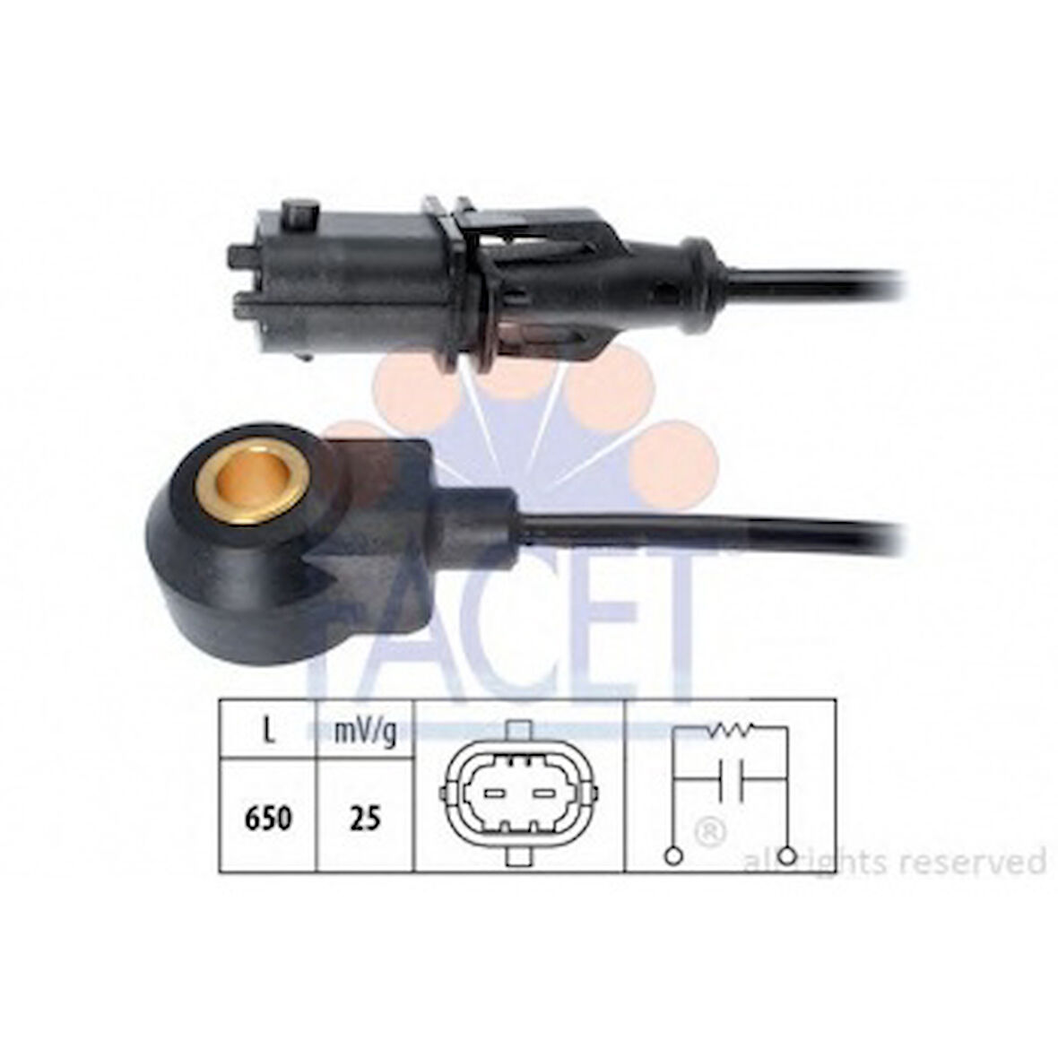 Opel Vuruntu Sensoru Omega B X25xe Astra G Z20let - Facet 9.3223