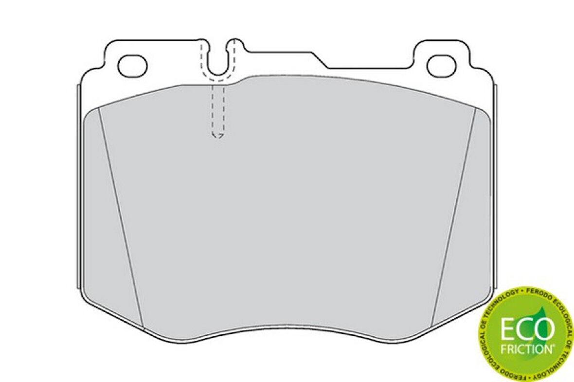 Mercedes Fren Balatası Ön - Fren Balatası Ön - Frd Fdb4608