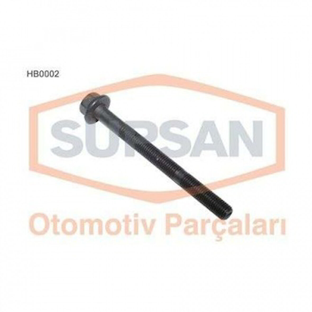 Fiat Silindir Kapak Saplaması (10 Adet) Doblo Palıo Albea Panda Punto Palıo Van 1,2 8v / 1,4 8v Fire (5mm - Supsan Hb0002