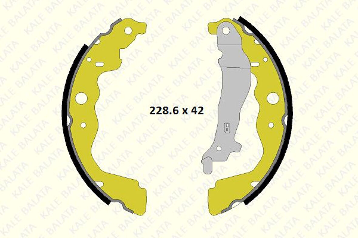 Renault Kampana Balata Clio IV Kangoo III Captur / Logan MCV Sandero II Duster Dokker Lodgy 230×42 - Kale B 1243 0470 05 P Kf23
