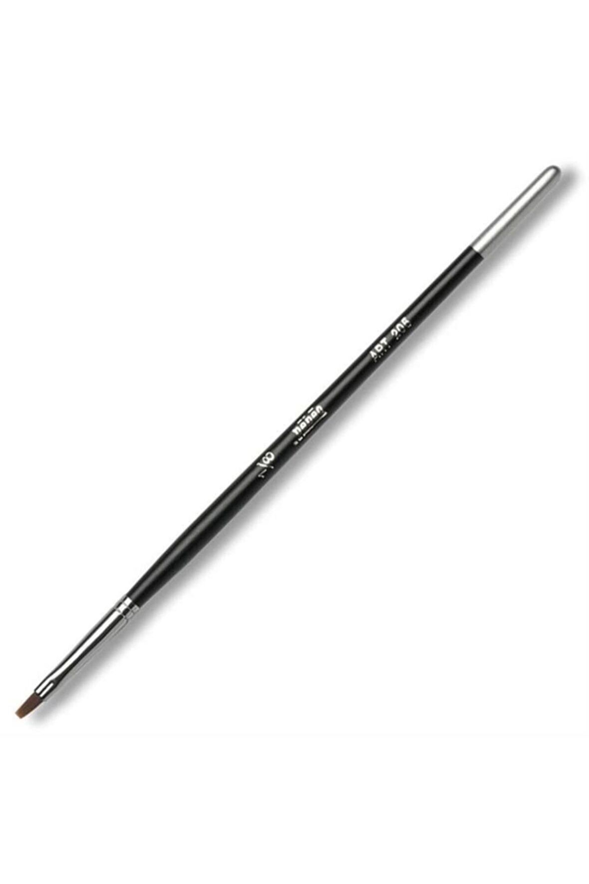 PEBEO 205 SENTETİK DÜZ KESİK SAP YAĞLI AKRİLİK FIRÇA NO:1/8