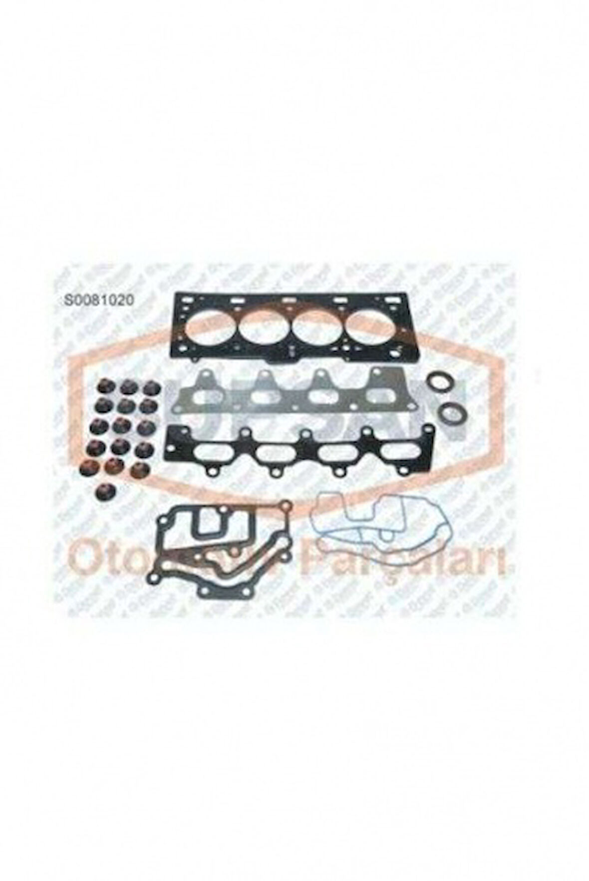 Renault Ust Takım Contası Keceli Megane Clio Laguna 1,4 1,6 16v (k4j K4m) - Supsan S0081020