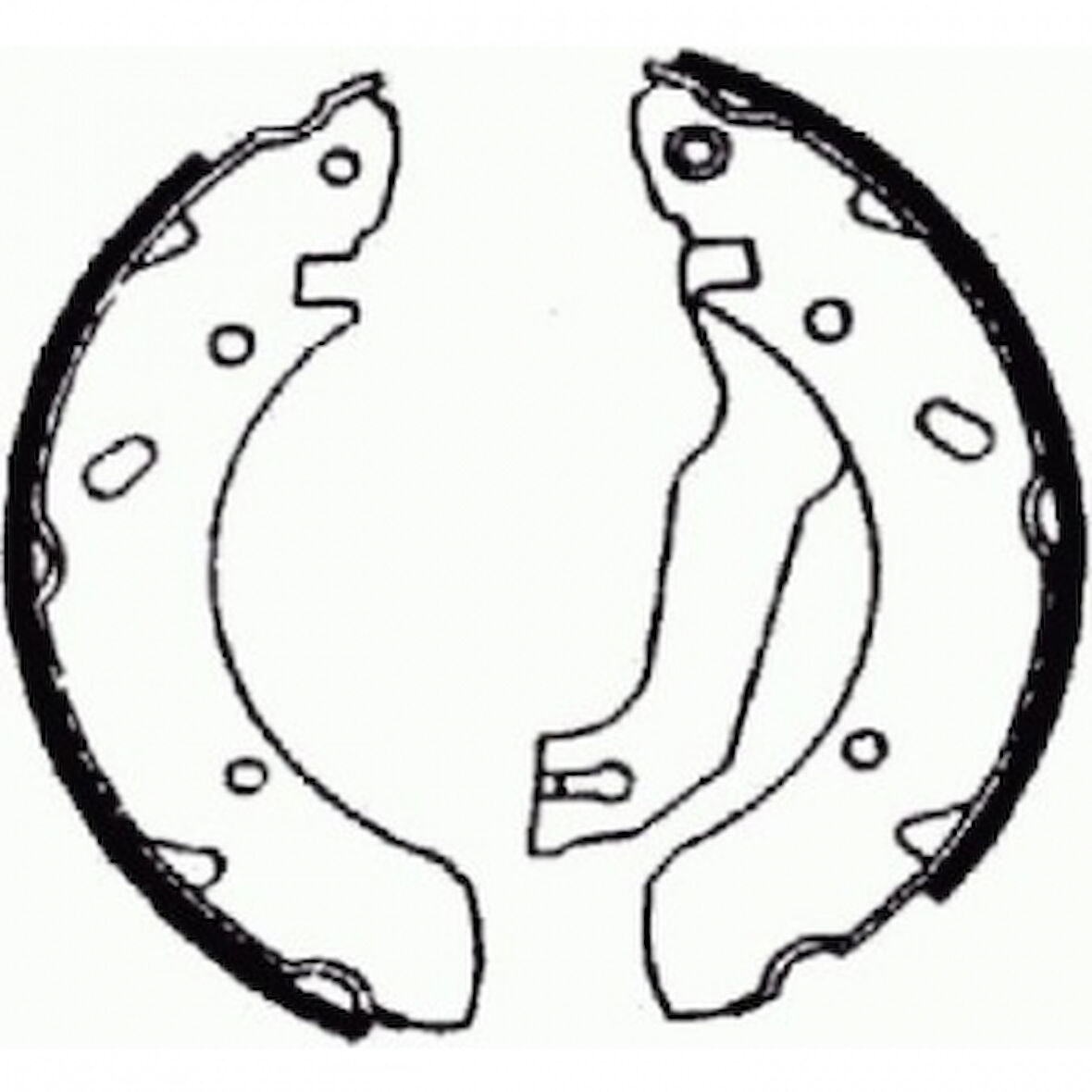 Hyundaı Arka Fren Balatası Pabuc Kampana Hyundaı Accent 1.5 Crdi Matrıx 1.5 Crdi 2002-2005 - Braxıs Ac0058