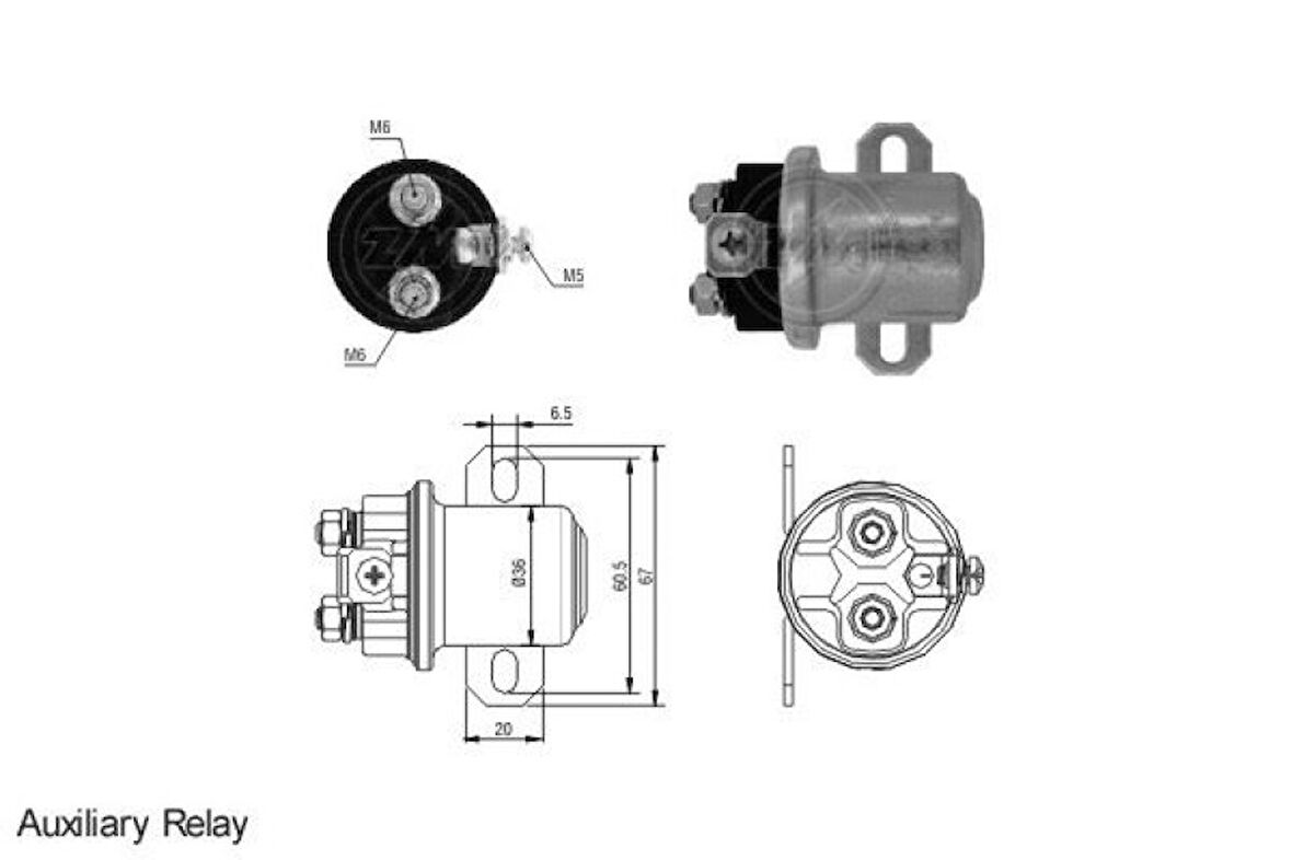 Volvo Truck Mars Ara Otomatıgı 24v 38mt Volvo Fh12 Daewoo Doosan - Zm 4409