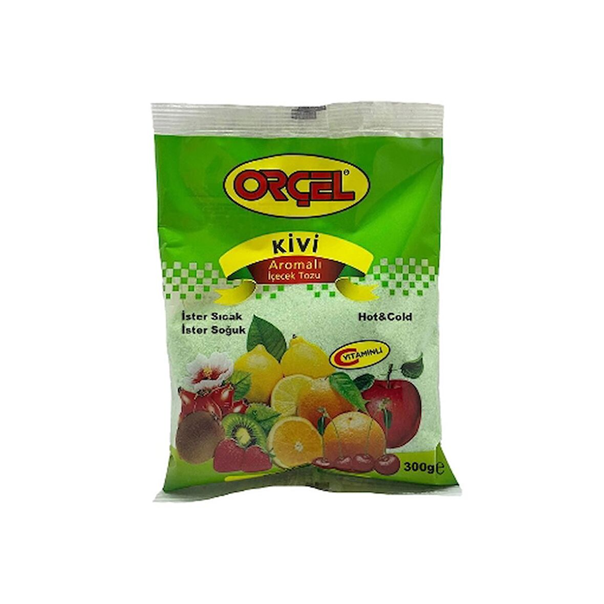 Orçel Toz İçecek Kivi 300 Gr. (12'li)