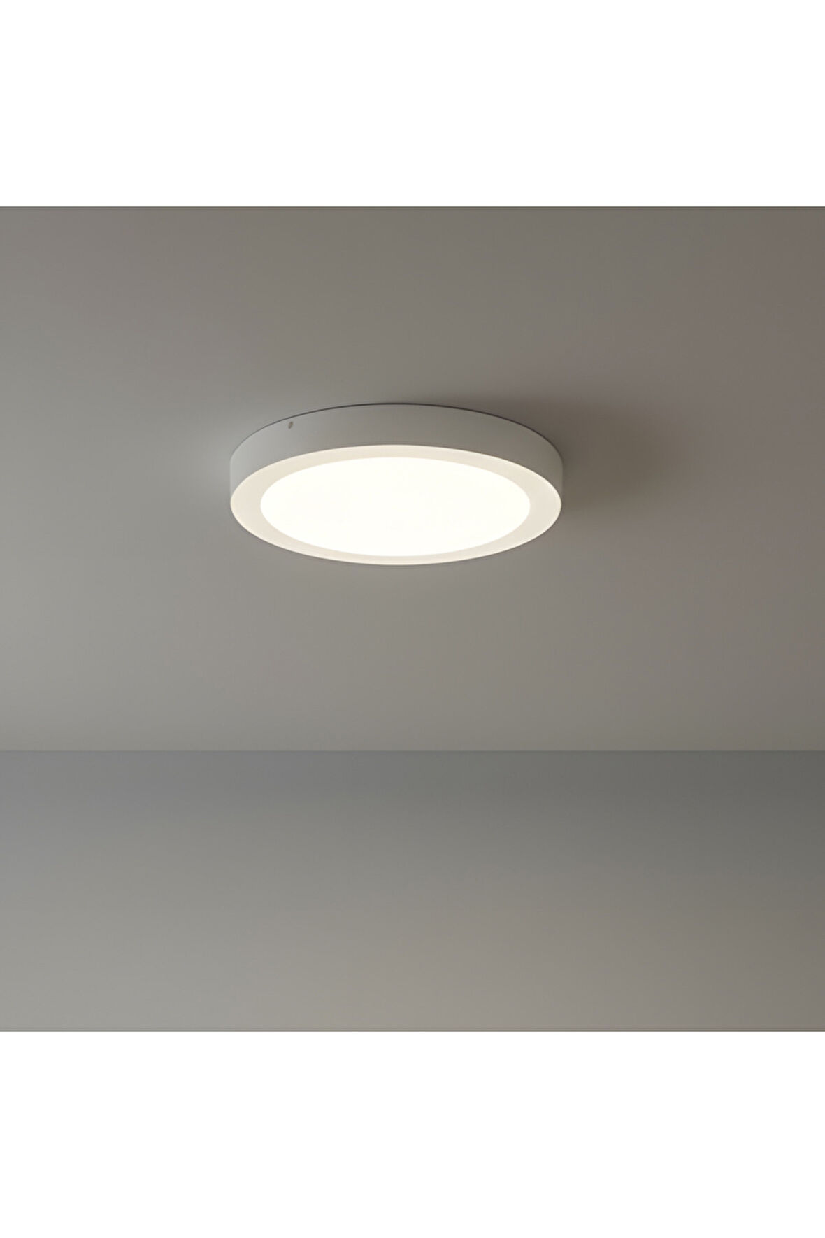 KDL421 Yuvarlak LED Panel Spot Sıva Üstü 12W 1020 Lümen Güçlü 12W -4000K - Doğal Beyaz