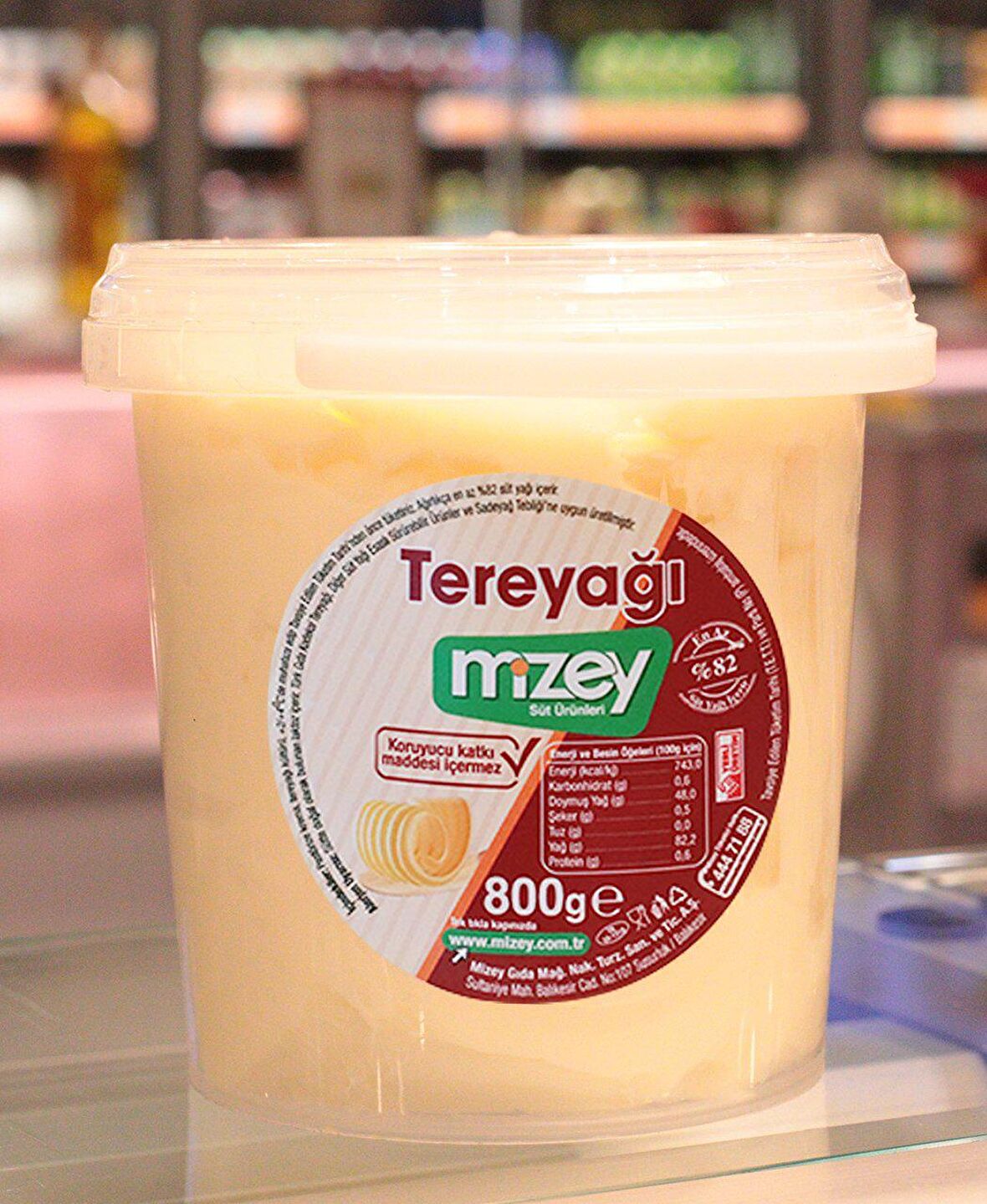 MİZEY TEREYAĞI 800GR