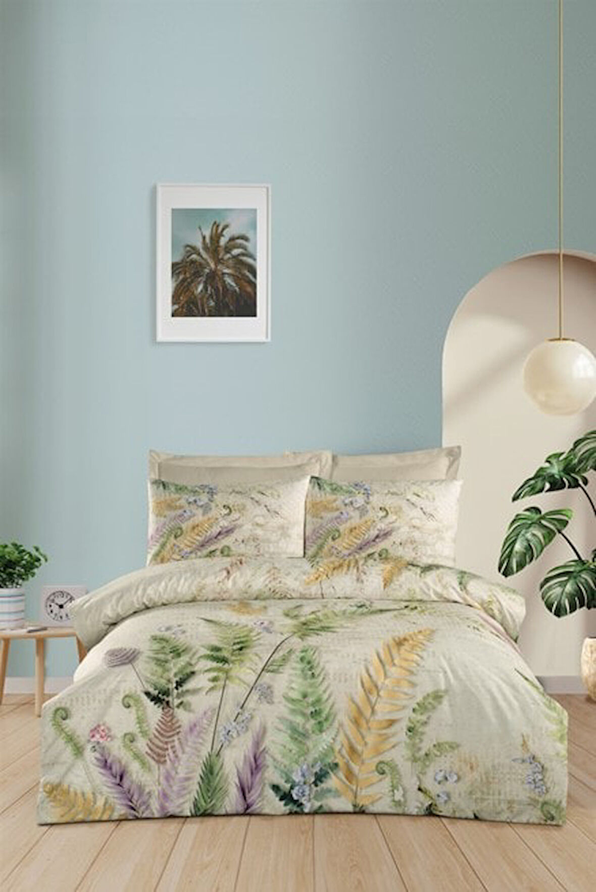 Altınbaşak Creaforce Edena Sand Çift Kişilik Nevresim Takımı