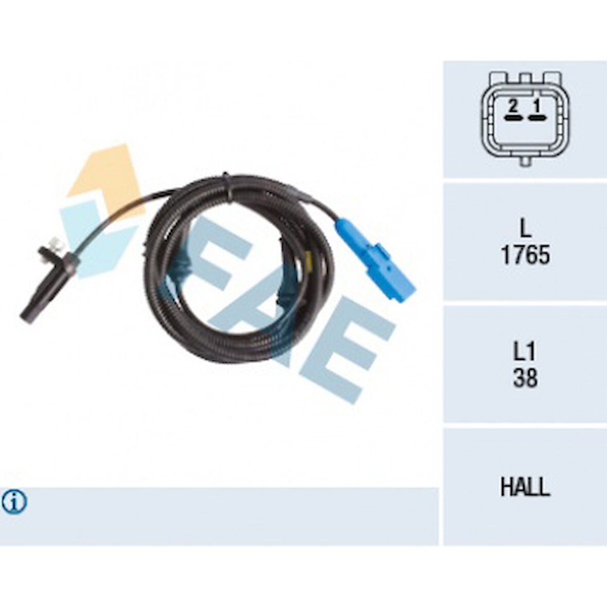 Psa Abs Sensoru Arka Sag-Sol 508 I 10> - Fae 78234