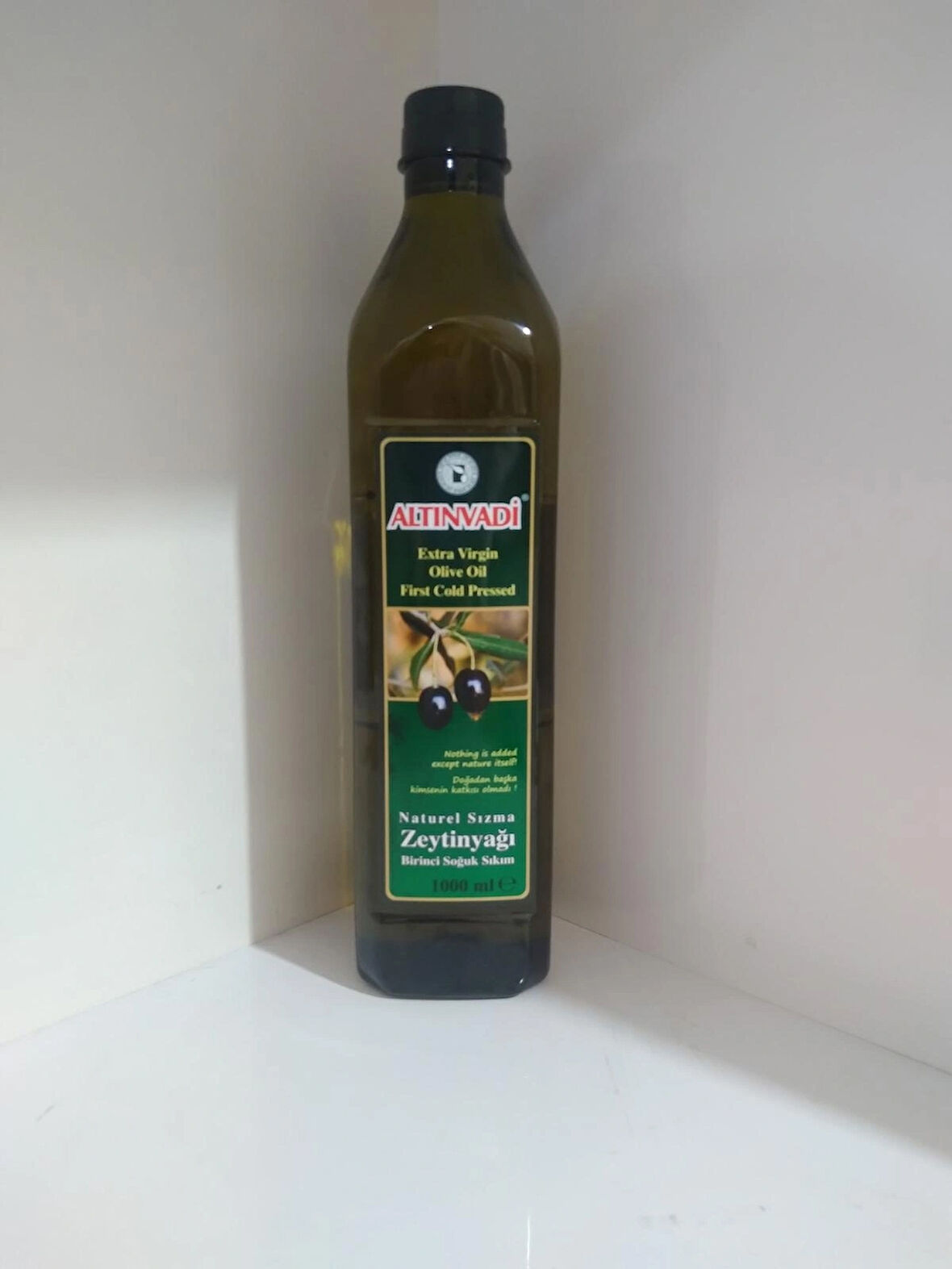 Altınvadi 1 Lt Pet Naturel Sızma Zeytinyağı Erken Hasat & Soğuk Sıkım