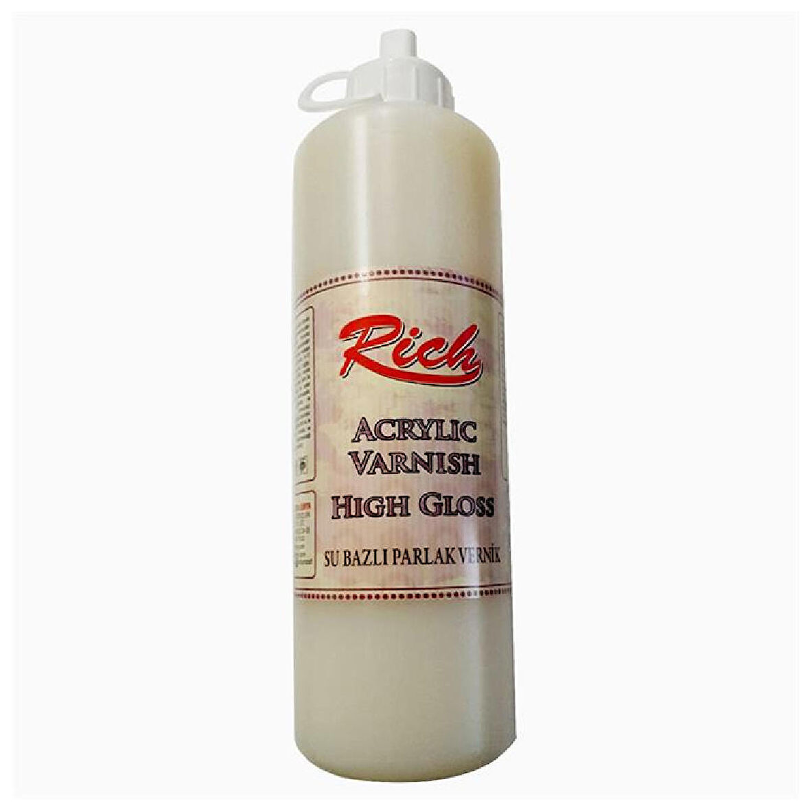 Rich Hıgh Gloss 250 Cc 001 Su Bazlı Parlak Vernik